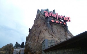 Rainforest café DTD volcan