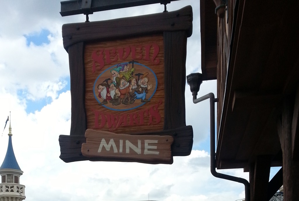 seven dwarf mine train