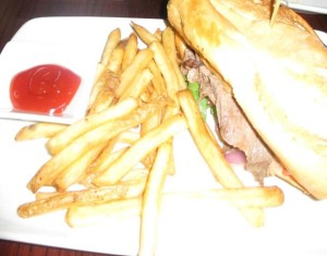 Carved Prime Chuck Roast Beef Sandwich